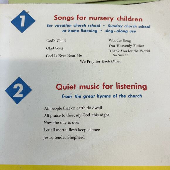 8 Children's Records songs of Freedom, stories, Rhymes, songs Christian Nursery - Picture 2 of 16